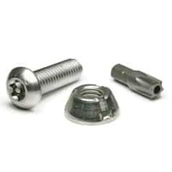 Tamper Proof Fasteners, Stainless Steel